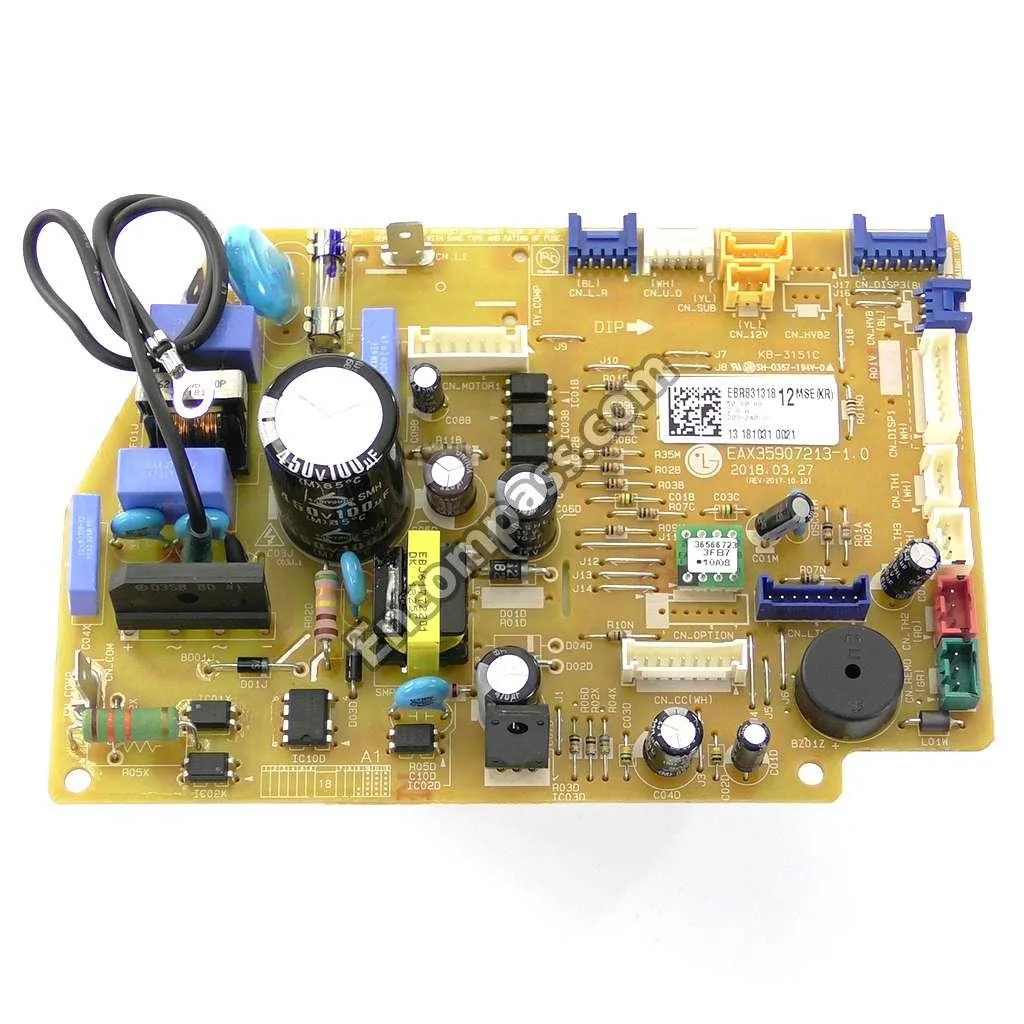 اللوحة الرئيسية PCB من LG موديل EBR83131812 اللوحة الرئيسية PCB من LG موديل EBR83131812