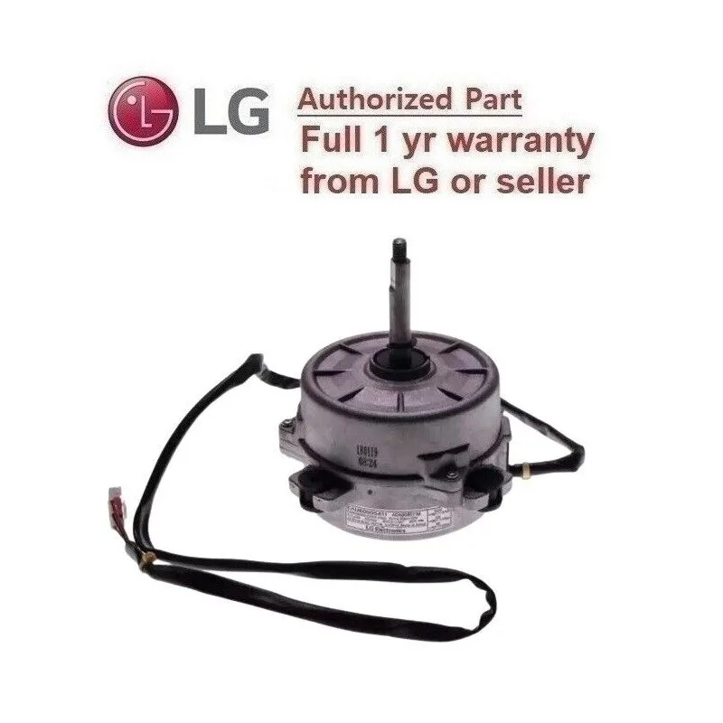 محرك مروحة الوحدة الخارجية للمكيف LG EAU60905414 محرك مروحة الوحدة الخارجية للمكيف LG EAU60905414