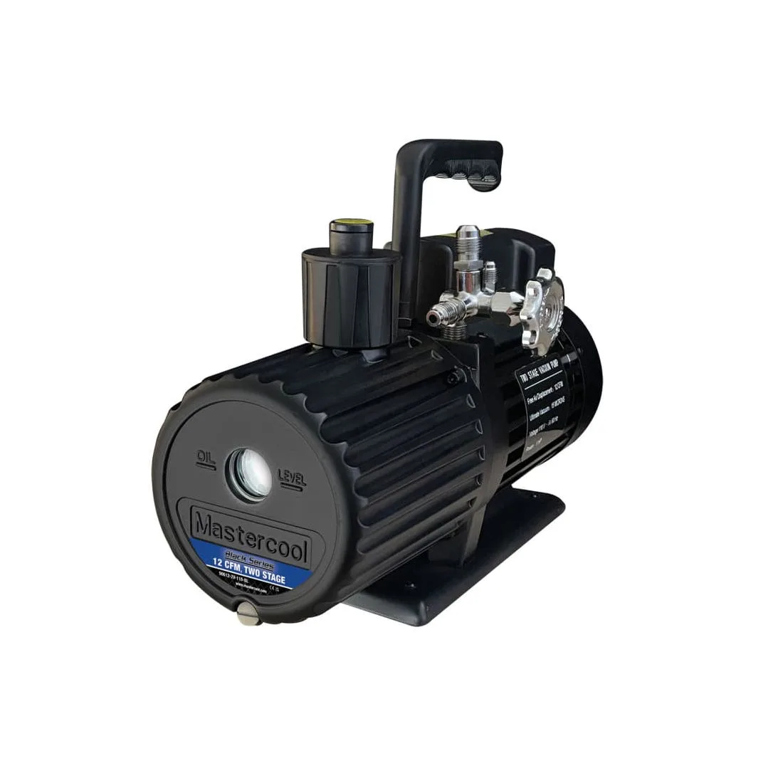 مضخة تفريغ Mastercool 90612-2V-110-BL، 12 قدم مكعب/دقيقة