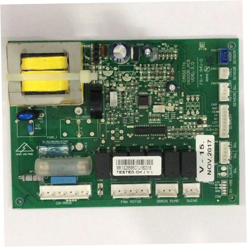 لوحة PCB لمكيف Midea الدكت بسعة 4.2 طن، دائرة واحدة