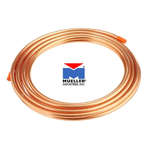 Mueller Streamline Soft Copper Coils - Refrigeration Service Copper Tubes Mueller Streamline Soft Copper Coils - Refrigeration Service Copper Tubes