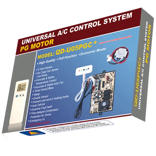 QD-U05PGC Universal Air Conditioner PCB Board with AC Remote Control System QD-U05PGC Universal Air Conditioner PCB Board with AC Remote Control System