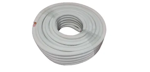 Insulated Copper Tube, 1/2", 50 m, 0.81 mm Wall, R410A/R32