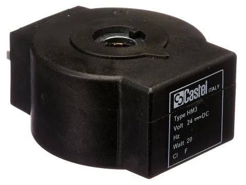 Castel Solenoid Coil 24VDC HM3/9120/RD2