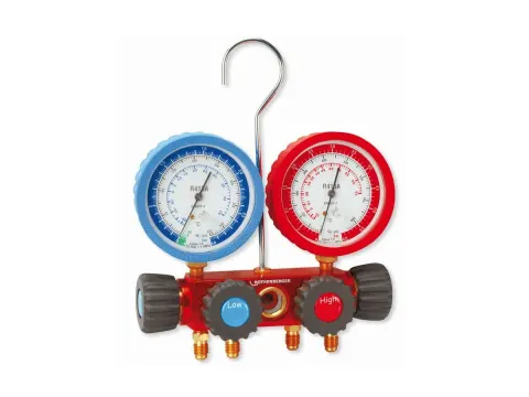 Rothenberger Manifold Gauge Set 4 Way R410A Kpa