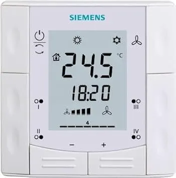 Siemens RDF 301.5 Flush-mount room thermostat with KNX communications, Original, Made in Germany.