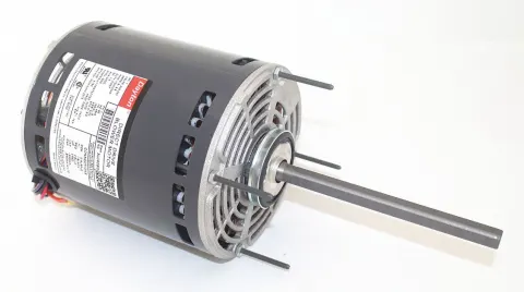 DAYTON Direct Drive Blower Motor: 3 Speed, Open Air-Over, Ring/Stud Mount, 1 HP, 1,625 Nameplate RPM