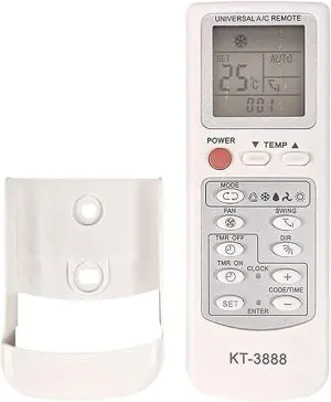 Universal AC Remote Control for LG, Panasonic, Sharp and More (RC-077)