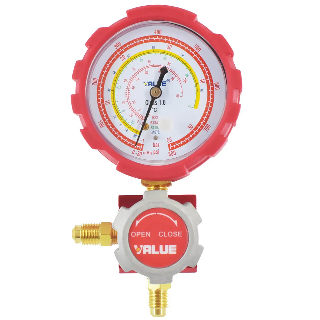 VALUE VMG-1-U-H Single manifold Gauge Set VALUE VMG-1-U-H Single manifold Gauge Set