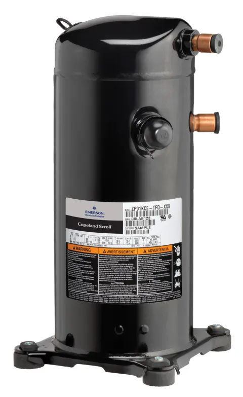 ZP57K3E-TFD-522 Copeland Compressor Scroll R410A 380V