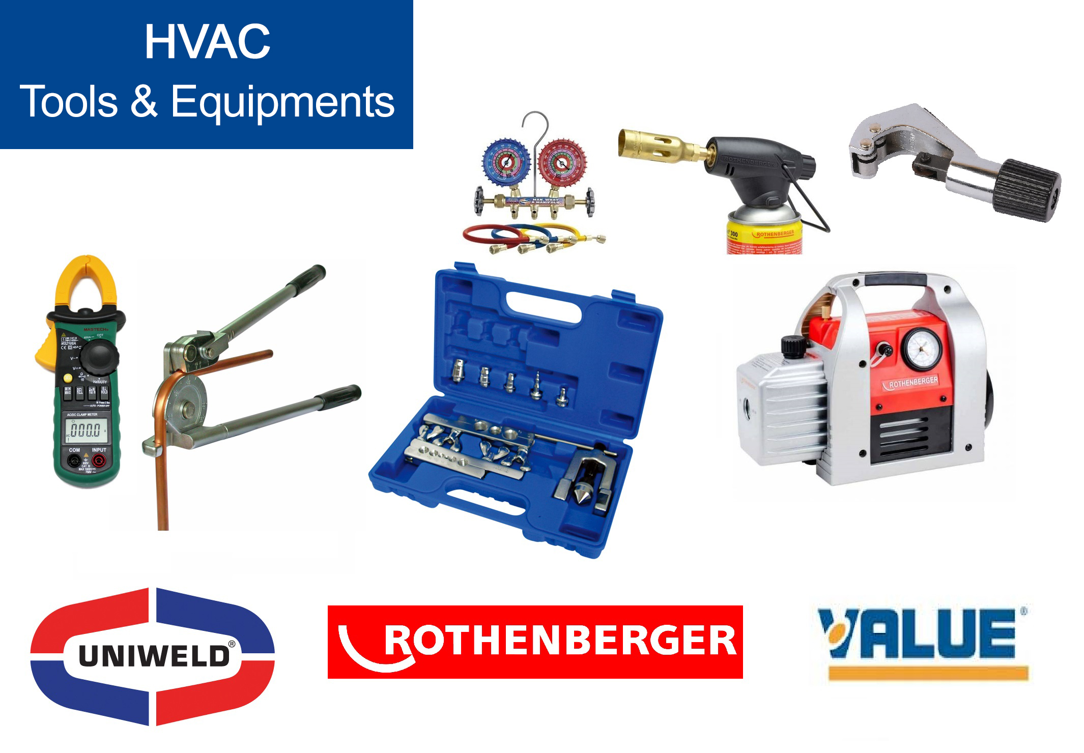 HVAC Tools & Equipments Supplier Muscat Oman